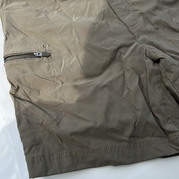 Eddie Bauer Hiking Shorts  Green Like New - Picture 3 of 7